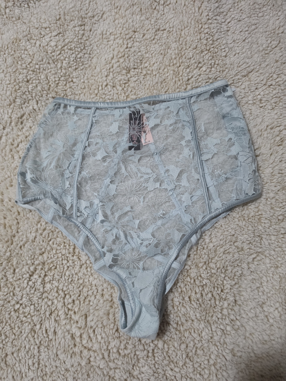 Vintage Victoria's Secret High Waisted Ckeeky Panty